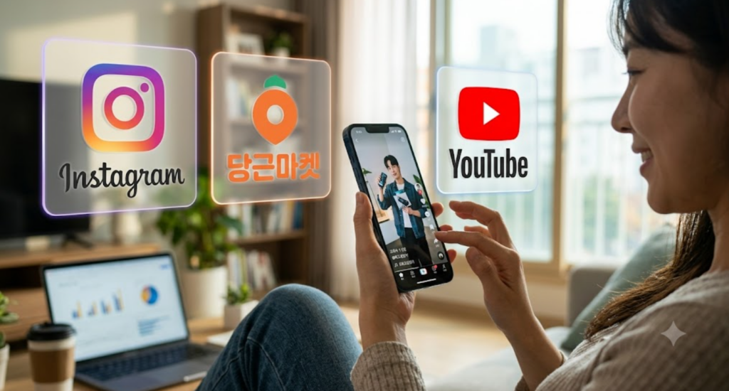 플랫폼별 AI영상 제작 활용 예시 이미지