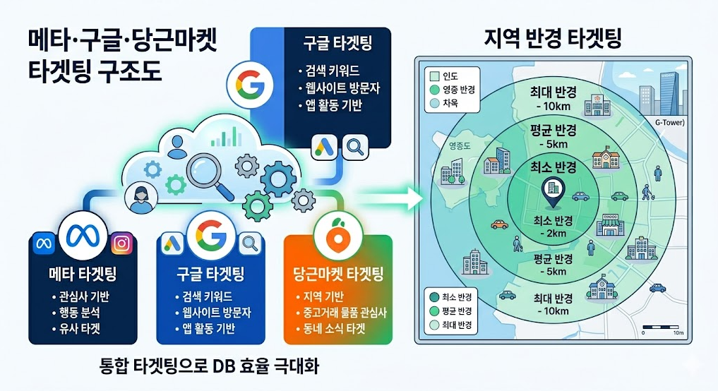 DB 마케팅 정밀 타겟팅 퍼널 구조 도식